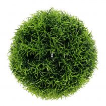 Article Boule d&#39;herbe boule décorative artificielle verte Ø18cm 1 pièce