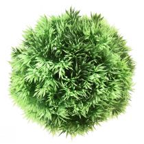 Boule d&#39;herbe boule décorative plantes artificielles vert Ø15cm 1pc