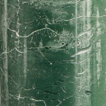 Article Grandes bougies piliers vert vert foncé 85x200mm 2 pcs