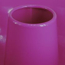 Article Moule à cake décoratif en métal violet Ø23cm H12cm