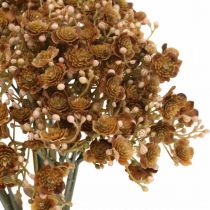 Article Gypsophile artificielle marron pour bouquet d&#39;automne 29,5cm 18p