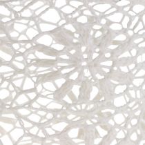 Article Pot au crochet, blanc, Ø17cm, H15cm