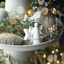 Article Pendentif ange décoratif à suspendre au sapin de Noël, 8 cm, lot de 4