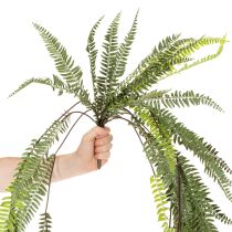 Article Fougère artificielle, branche décorative à coller et à suspendre, 118 cm