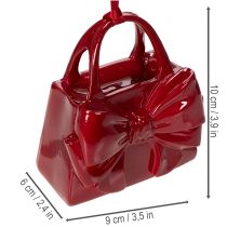 Article Sac à main décoratif avec nœud pour le suspendre, 10 cm