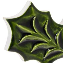 Article Ornement de houx, décoration de Noël à suspendre, 26 cm
