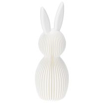 Article Figurine décorative de lapin à l'aspect plié, idéale pour un intérieur moderne, salon ou bureau, 13 cm, lot de 3.