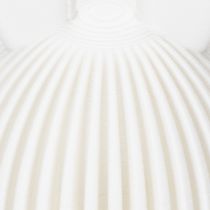 Article Figurine décorative de lapin à l'aspect plié, idéale pour un intérieur moderne, salon ou bureau, 13 cm, lot de 3.