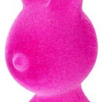 Article Lapin décoratif assis, idéal pour apporter une touche printanière à votre salon ou bureau, 22 cm, lot de 2.