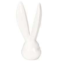 Article Figurine décorative en forme de tête de lapin, idéale pour une décoration de Pâques élégante dans les intérieurs modernes, 22 cm