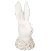 Article Lapin décoratif, point focal apaisant pour une table, une étagère ou un rebord de fenêtre (23 cm).
