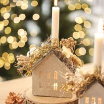 Article Lanterne décorative en métal pour maison, 16 cm