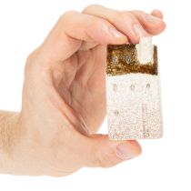 Article Ensemble de maisons miniatures décoratives en céramique, 7 cm, 3 pièces