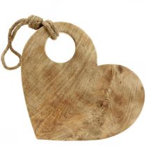 Article Coeur en bois décoration murale coeur plaque coeur décoration plateau 39cm