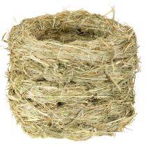 Article Couronnes de paille décoratives naturelles, lot de 5, 21-22 cm, à réaliser soi-même