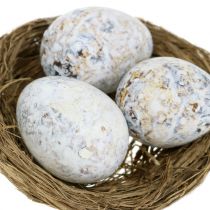 Oeufs assortis oie, poule et caille 3.5cm – 8cm 12pcs