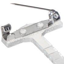 Article Épingles de mariage transparentes/argentées 5 cm 50 pièces