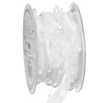 Article Ruban de mariage blanc 20 mm 5 m