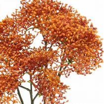 Article Branche de Sureau Fleur Artificielle d&#39;Orange 52cm 4pcs