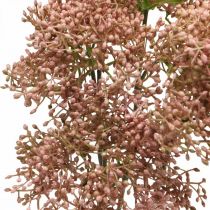 Article Branche artificielle de fleur de sureau rose 52cm 4pcs