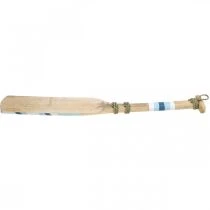 Article Pagaie décorative bois décoration murale Pagaie décorative maritime en bois peint 78cm