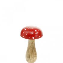 Déco automne champignon champignon déco bois Ø9cm H14.5cm