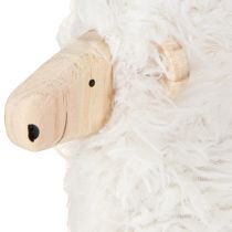 Article Décoration de Pâques en bois Mouton blanc 30×4,5×36,5cm