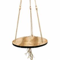 Article Balançoire pour plantes, bac à fleurs sur corde, panier suspendu avec macramé Ø34cm L84cm