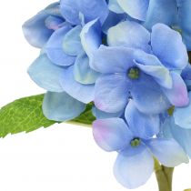 Article Hortensia bleu fleur artificielle 36cm