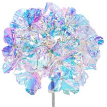 Article Branche d'hortensia artificielle fleurie aux couleurs irisées, 36 cm, lot de 2