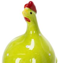 Article Piquets décoratifs en forme de poulet pour compositions florales printanières et décorations de table, 7,5 cm, lot de 4