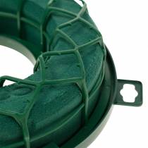 Article OASIS® IDEAL Anneau Universel Couronne Florale en Mousse Vert H4cm Ø18,5cm 5 pcs