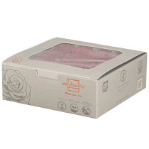 Article Petites roses éternelles Fleurs stabilisées Rouge Ø3cm 16pcs