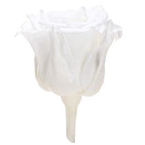 Article Infinity Roses Véritables Têtes de Roses Mini Roses Blanches Ø3cm 16 pcs