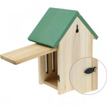 Hôtel à insectes en bois, maison à insectes, aide à la nidification papillon H21,5cm