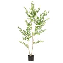 Article Plante artificielle en pot, 130 cm de haut, verte, décorative