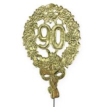 Numéro d&#39;anniversaire 90 Ø8cm 10pcs