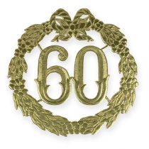 Anniversaire numéro 60 en or