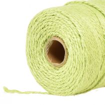 Article Ruban de jute ruban décoratif jute cordon de jute vert Ø2mm 200m