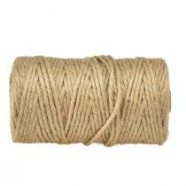 Article Ruban de jute ruban de jute ruban décoratif en jute naturel Ø4mm 100m