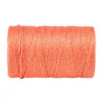 Article Ruban de jute cordon de jute ruban de jute orange Ø2mm 200m