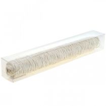 Article Ruban de jute cordon déco jute naturel blanchi 2mm 150m