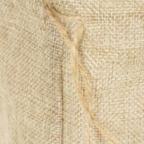 Article Sac en jute 13,5 × 11 cm H 25 cm