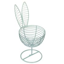 Article Lapin en fil de fer ajouré, objet décoratif idéal pour le printemps et Pâques, 16 cm, lot de 3.