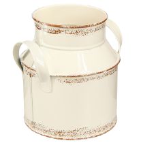 Article Pichet décoratif en métal « Original 1982 » Crème Rouille H16cm 2 pièces