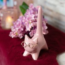 Article Figurine décorative chat, idéale pour la chambre et la salle de bain, 14 cm, lot de 2