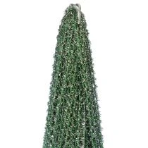 Article Cônes à fleurs en métal vert, pour compositions florales, 62 cm, lot de 2