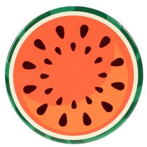 Article Ensemble de 6 sous-verres en forme de fruits, motif fruits, décoration de table, cuisine et salon, 10 cm.