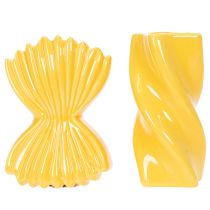 Article Vase à pâtes en céramique décorative, style méditerranéen, pour table, salon et bureau, 16 cm