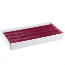 Article Bougies Bougies bâton Berry de couleur unie 34x300mm 4 pcs